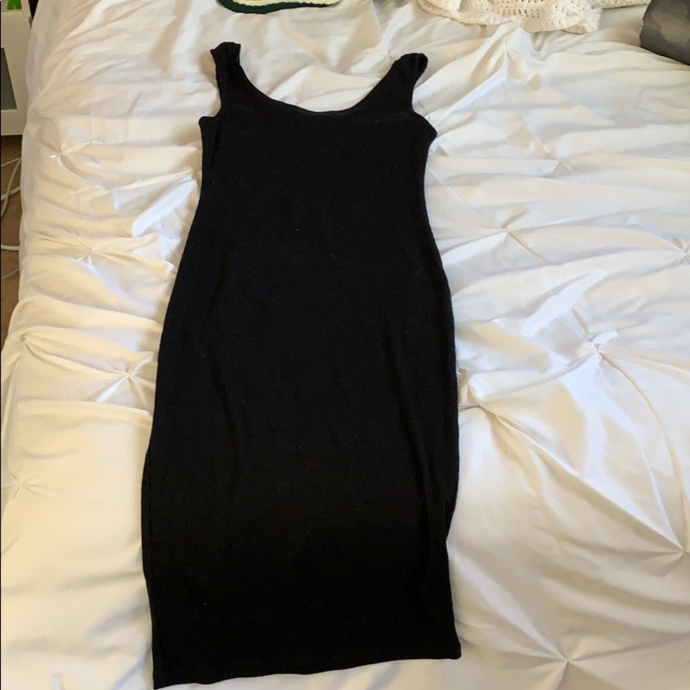 simple black dress